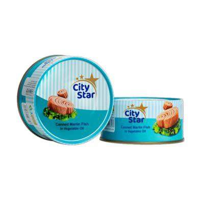 ماسی قتوی سیتی ستار سادە 150غم24عدد