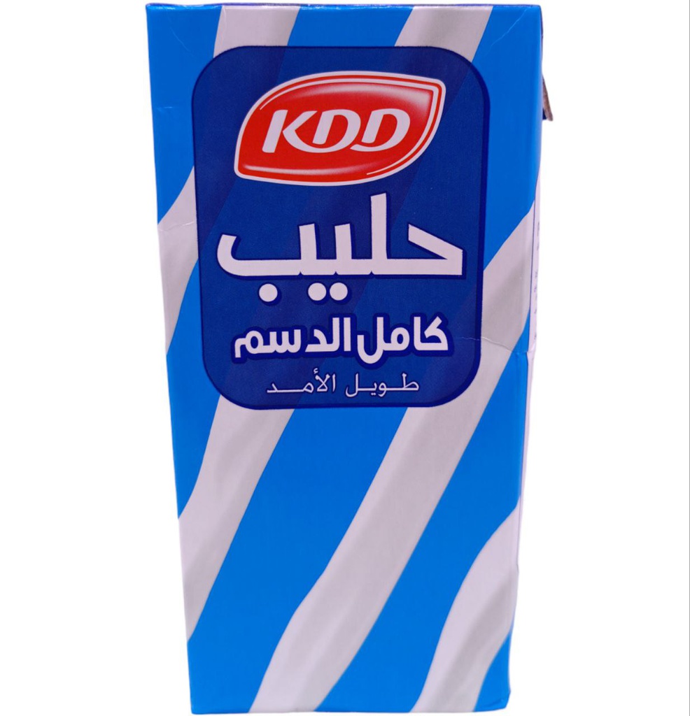 شیر ١ لیتری KDD پڕ چەور  12 عدد