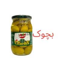 [5115] زەیتونی شوشەی ئاڵتونسای بچوک 350گم 12عدد