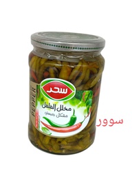 [5640] بیبەری سوری تێکەڵ شوشەی سحری وەسەت 600گم 12عدد